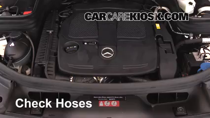 2014 Mercedes-Benz GLK350 4Matic 3.5L V6 Durites Vérifier les durites